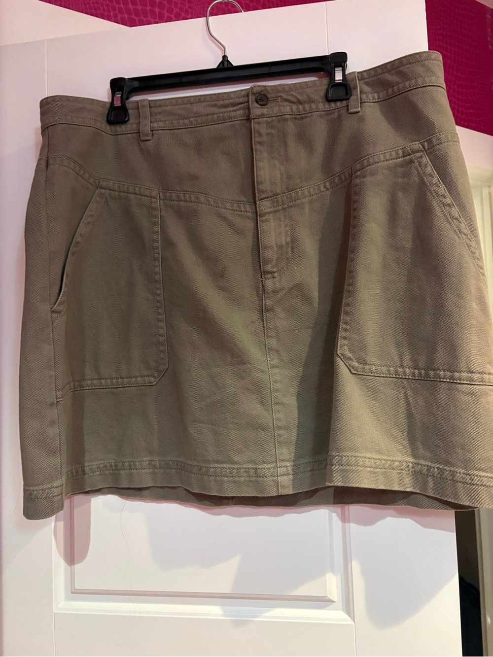 Banana Republic Olive Khaki Mini Skirt